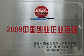 2009中國創(chuàng  )業(yè)企業(yè)百強